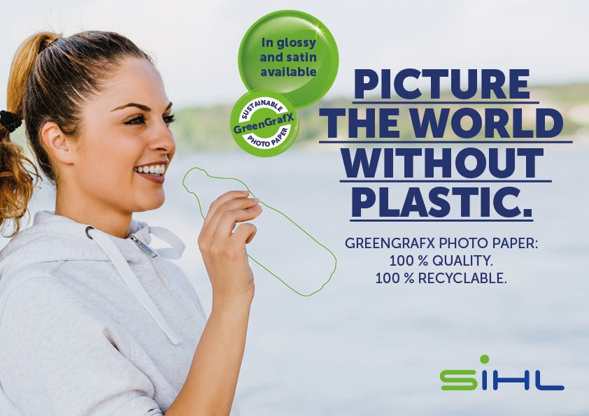 RECYCLABLE GREENGRAFX PHOTO PAPER: NOW ALSO AVAILABLE IN GLOSSY