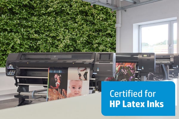 Zertifizierte SIHL Medien für die neue HP Latex Serie 700/800